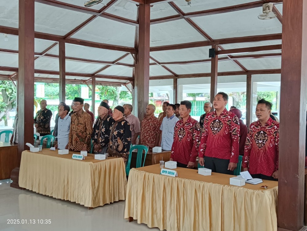 Camat Toroh Indah Dwi Handayani Hadiri MDST Tambirejo