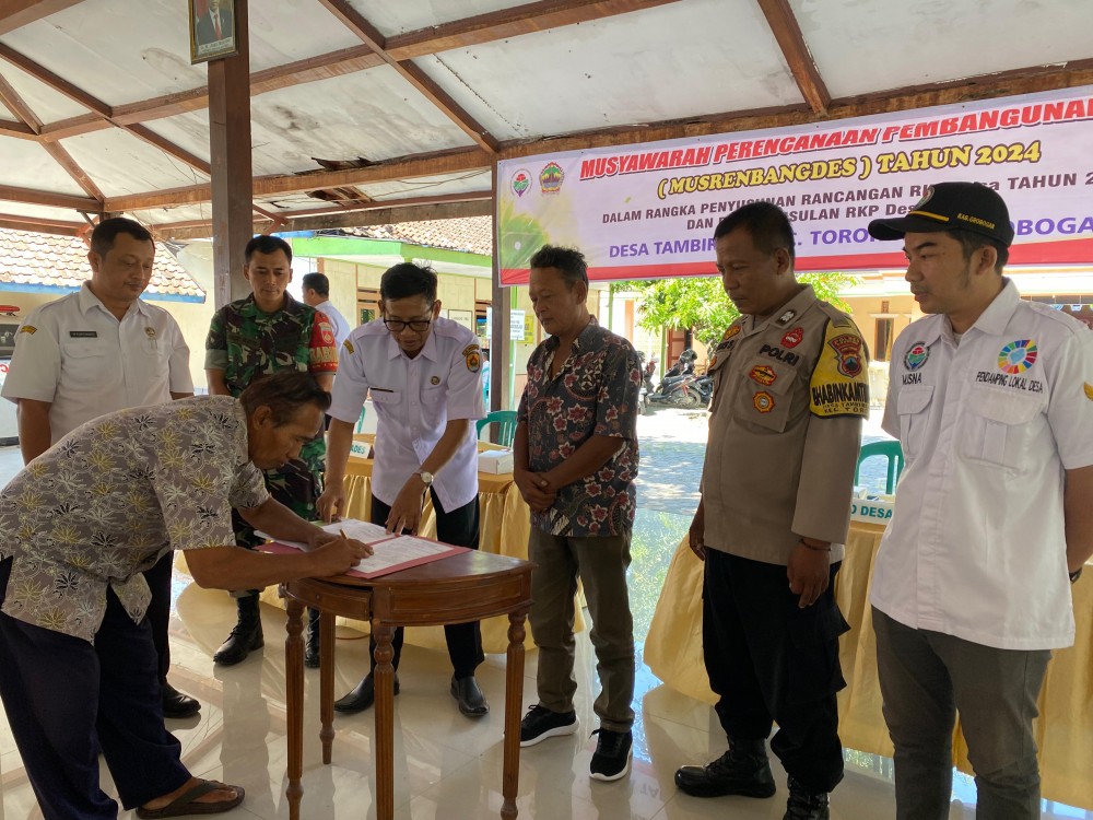 Tambirejo Laksanakan Musrenbangdes Penyusunan RKP Desa Tahun 2025