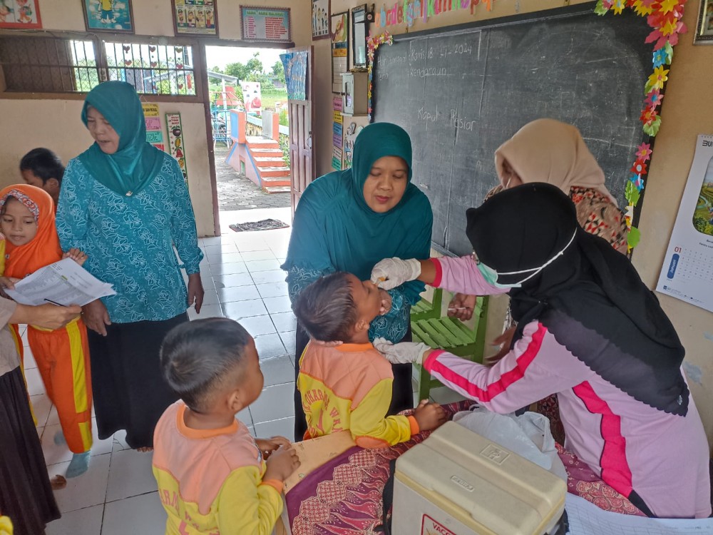 Tambirejo Laksanakan Sub PIN Polio