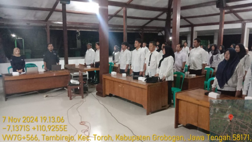 KPPS Tambirejo Siap Laksanakan Pilkada Serentak 2024