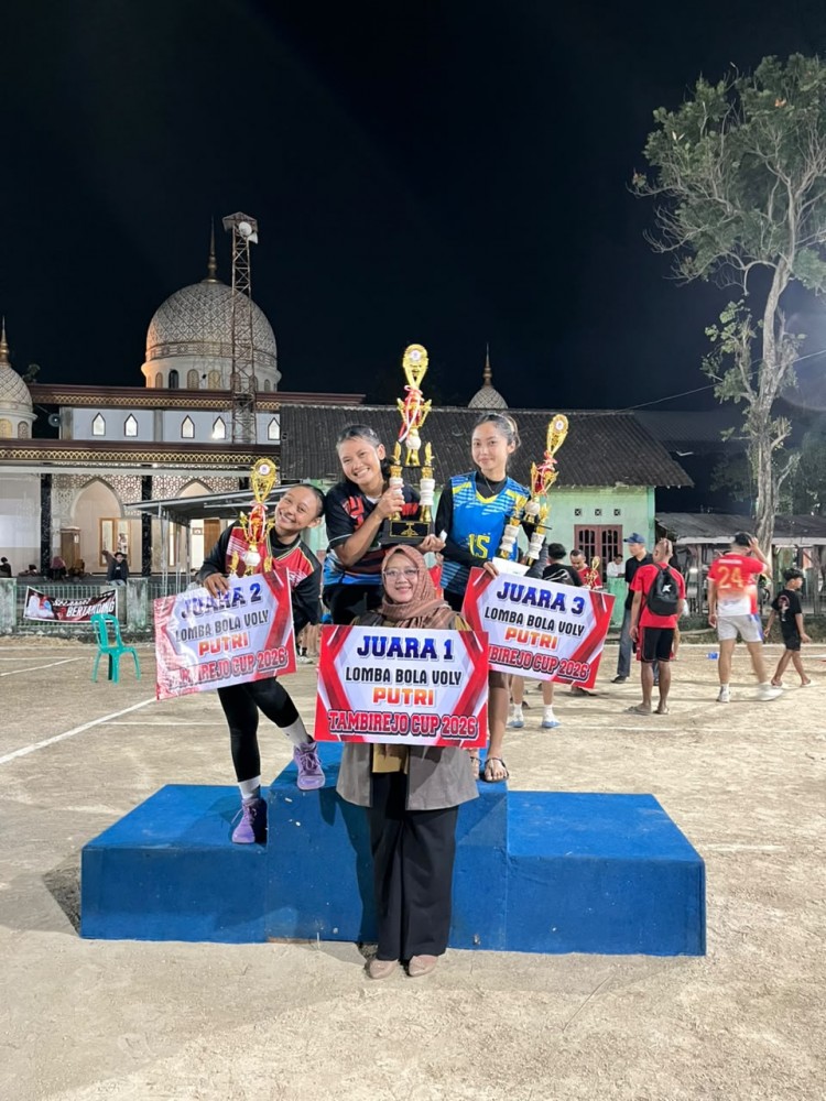 Putra Sendang Raih Juara Turnamen Bola Voli Tambirejo Cup 2026