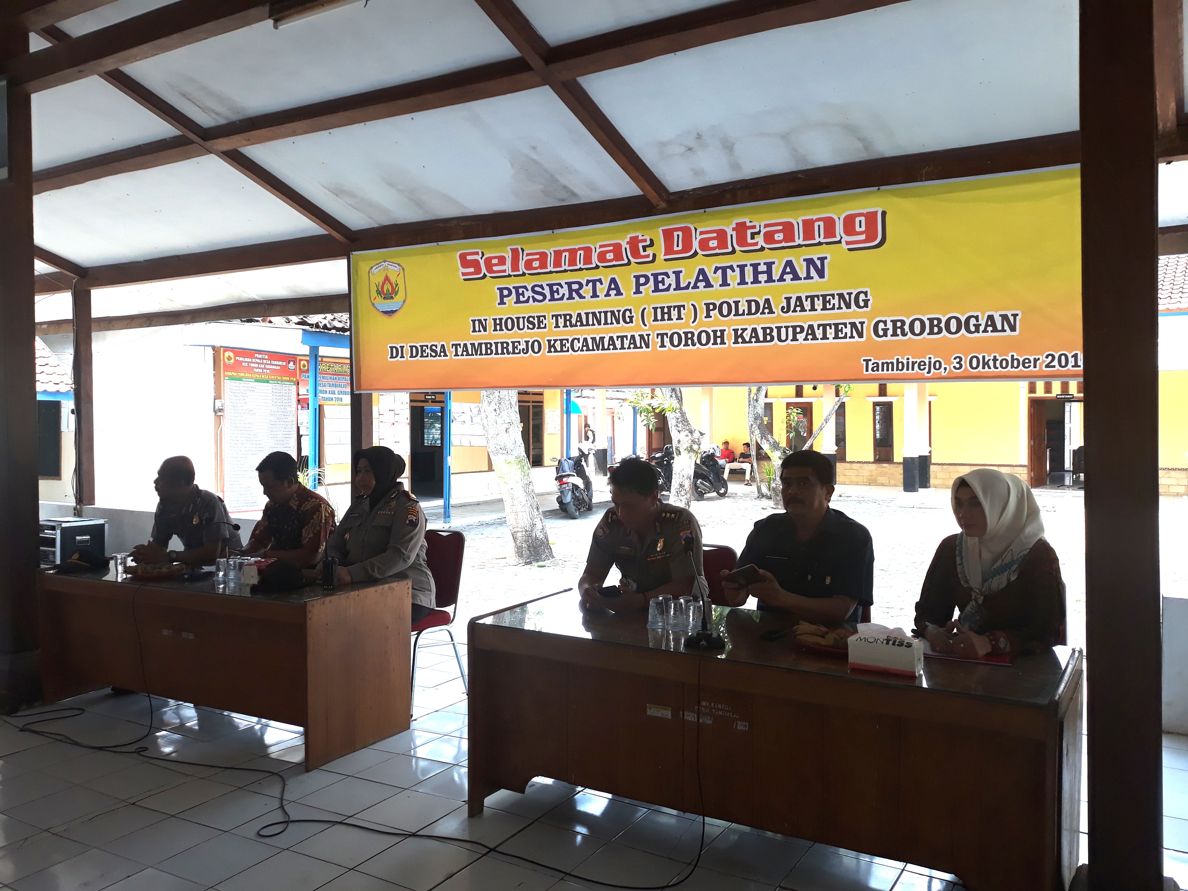 IHT Polda Mandiri Polmas Polda Jawa Tengah Tahun 2018 di Tambirejo