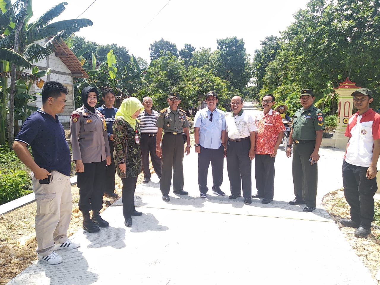 TIM MONEV KECAMATAN TOROH KUNJUNGI DESA TAMBIREJO
