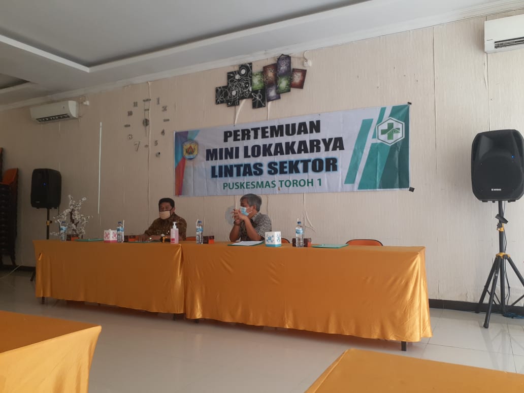 Plt. Camat Toroh Buka Miniloka Linsek Puskesmas Toroh 1