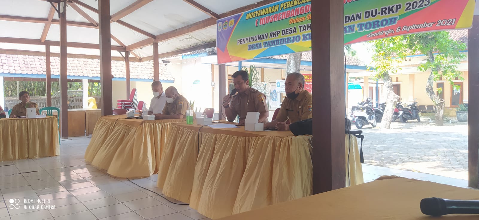 Tambirejo Laksanakan Musrenbangdes RKP Desa TA 2022 dan DURK 2023